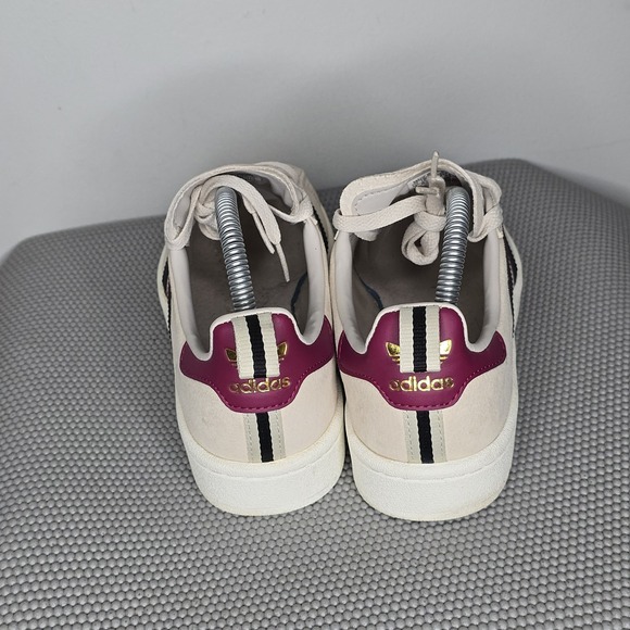 ADIDAS CAMPUS CLEAR BROWN/CORE BLACK/MYSTERY RUBY CQ2048 / Men Size 7 / Wmn 8.5 - Picture 4 of 8